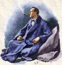 Portrait of Sherlock Holmes by Sidney Paget, 1891